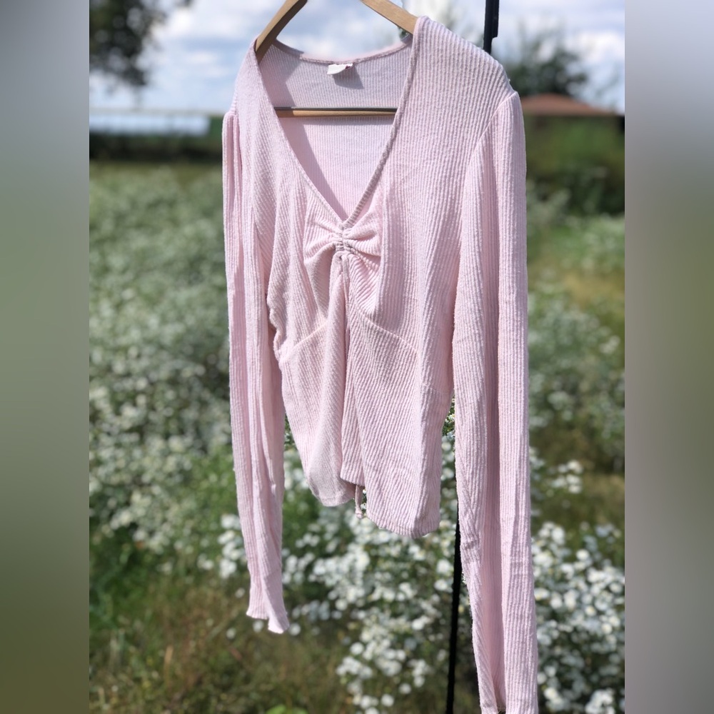 SO Cropped Summer Blouse Cottagecore Dainty Fairy Princess Feminine Coquette - Picture 4 of 12